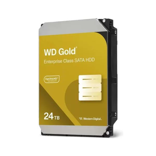 Western Digital Gold WD242KRYZ internal hard drive 24 TB 7200 RPM 512 MB 3.5" Serial ATA III