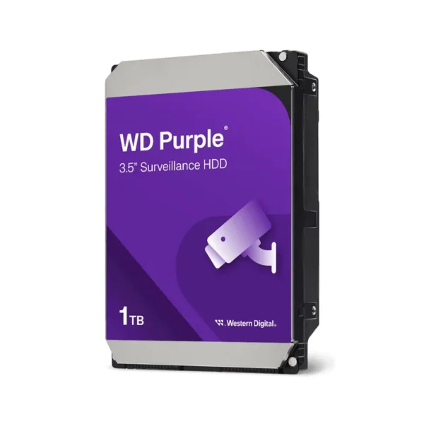 Western Digital Purple internal hard drive 1 TB 5400 RPM 64 MB 3.5" Serial ATA III
