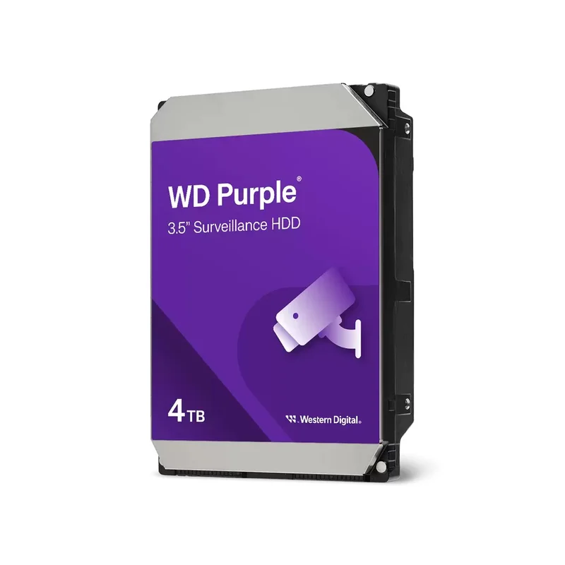 Western Digital Purple internal hard drive 4 TB 5400 RPM 128 MB 3.5" Serial ATA III