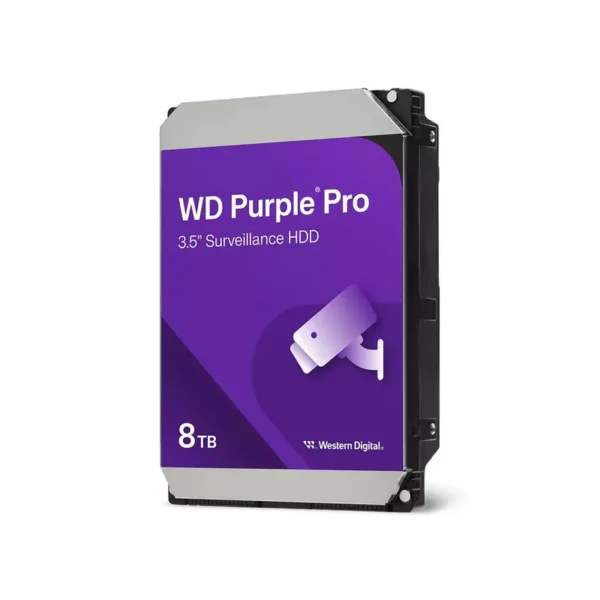 Western Digital Purple Pro Smart Video HDD 8TB internal hard drive 7200 RPM 3.5" Serial ATA