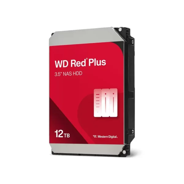 Western Digital Red Plus WD120EFGX internal hard drive 12 TB 7200 RPM 512 MB 3.5" Serial ATA III