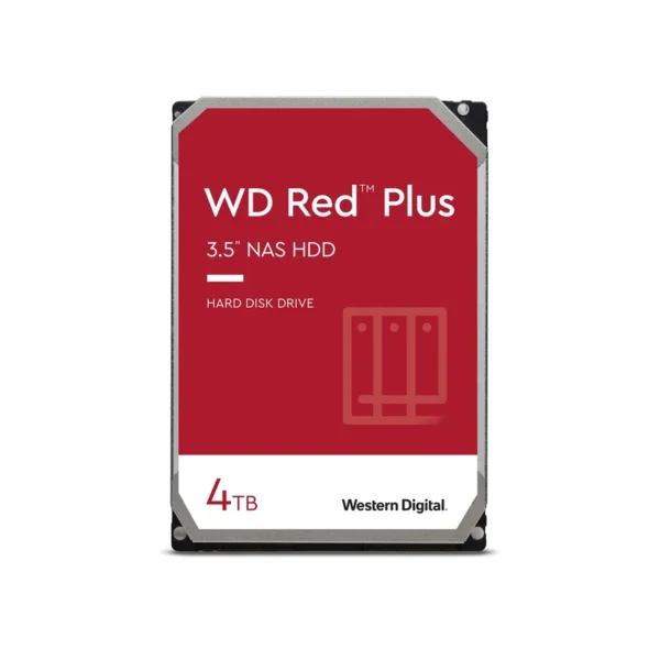 Western Digital Red Plus WD40EFPX internal hard drive 3.5" 4000 GB Serial ATA III