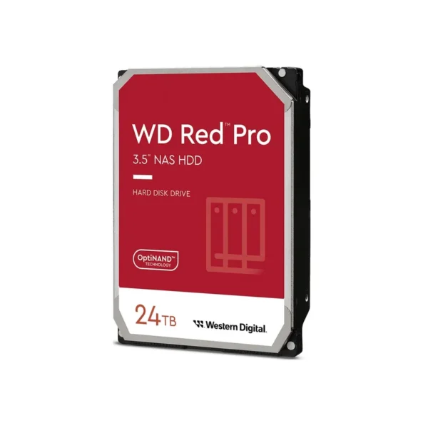 Western Digital Red Pro internal hard drive 24 TB 7200 RPM 512 MB 3.5" Serial ATA