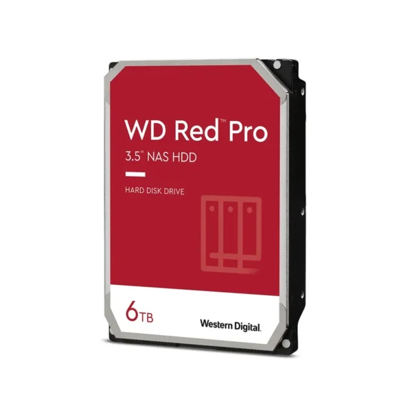Western Digital Red Pro internal hard drive 6 TB 7200 RPM 256 MB 3.5" Serial ATA