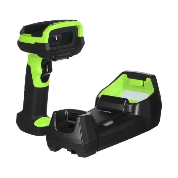 Zebra LI3678-SR Handheld bar code reader 1D Black, Green
