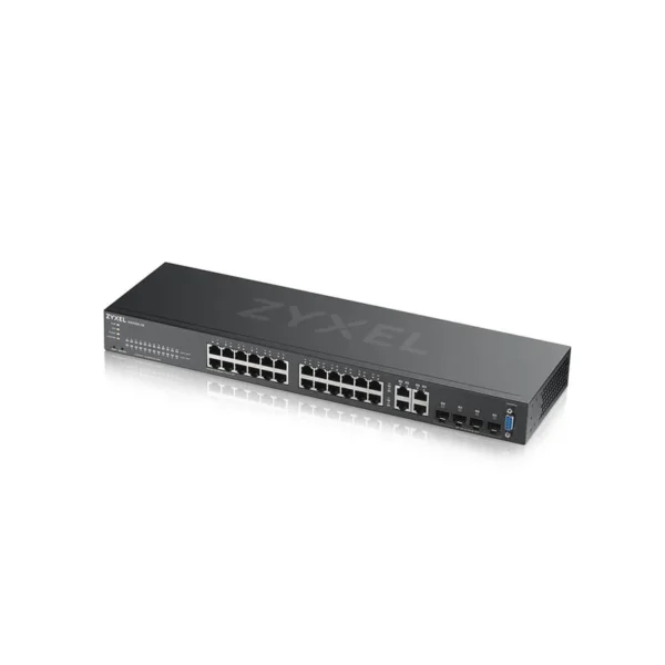 Zyxel GS2220-28-EU0101F network switch Managed L2 Gigabit Ethernet (10/100/1000) Black