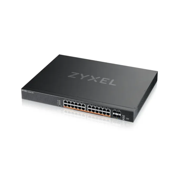 Zyxel XMG2230-28HP Managed L2/L3 2.5G Ethernet (100/1000/2500) Power over Ethernet (PoE) 1U Black