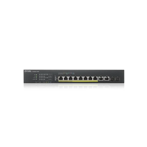 Zyxel XS1930-12HP-ZZ0101F network switch Managed L3 10G Ethernet (100/1000/10000) Power over Ethernet (PoE) Black
