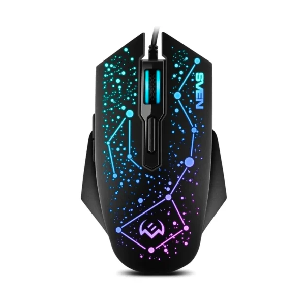 Мышь SVEN RX-G730 Gaming | 5+1 кнопок, 3400 DPI, RGB