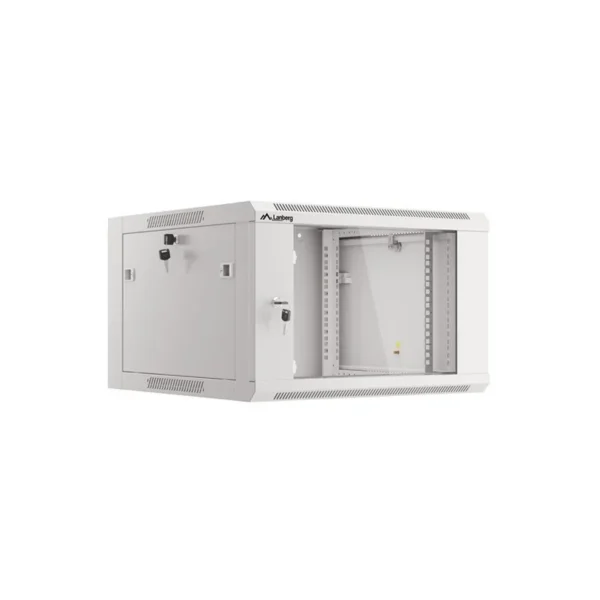Шкаф настенный Lanberg WFFA-5606-10S | 19", 6U