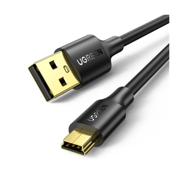 Ugreen 10355 USB Cable | USB 2.0 A - Mini USB, 1 m, Black