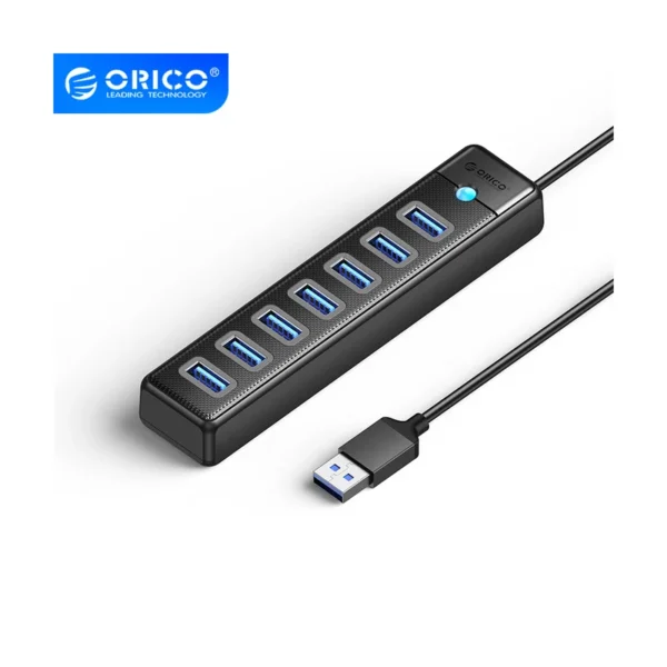 USB-хаб ORICO PW7U-U3 | 7 портов USB 3.0