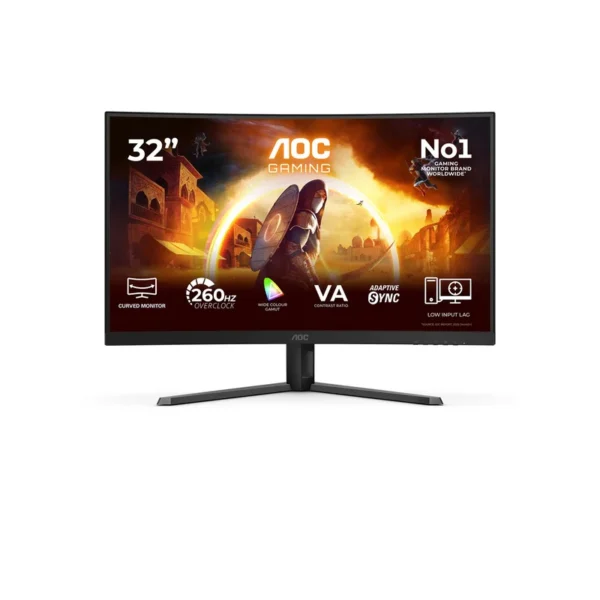 AOC G4 C32G42ZE computer monitor 80 cm (31.5") 1920 x 1080 pixels Full HD LED Black, Red