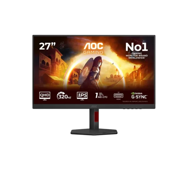 AOC G4 Q27G4SRU computer monitor 68.6 cm (27") 2560 x 1440 pixels Quad HD LED Black, Red