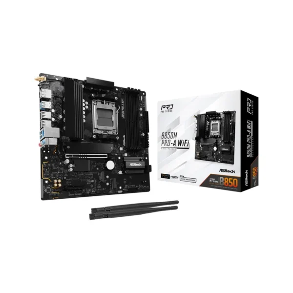 Asrock B850M Pro-A WiFi AMD B850 Socket AM5 micro ATX