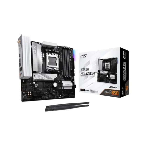 Asrock B850M Pro RS WiFi AMD B850 Socket AM5 micro ATX