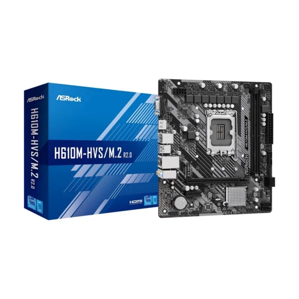 Asrock H610M-HVS/M.2 R2.0 Intel H610 LGA 1700 micro ATX