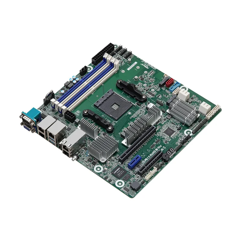 Asrock X570D4U-2L2T/BCM motherboard AMD X570 Socket AM4 micro ATX