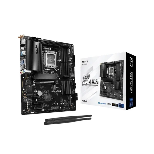 Asrock Z890 Pro-A WiFi Intel Z890 LGA 1851 (Socket V1) ATX