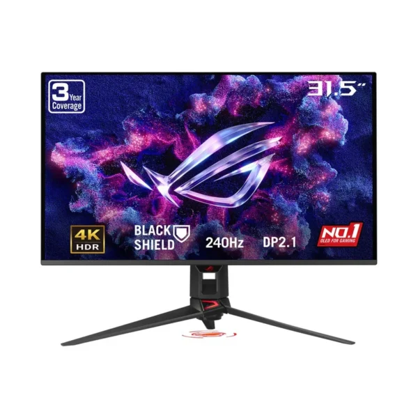 ASUS ROG Swift OLED PG32UCDM3 computer monitor 80 cm (31.5") 3840 x 2160 pixels 4K Ultra HD QD-OLED Black