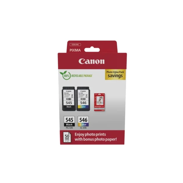Canon 8287B008 ink cartridge 2 pc(s) Original Black, Cyan, Magenta, Yellow