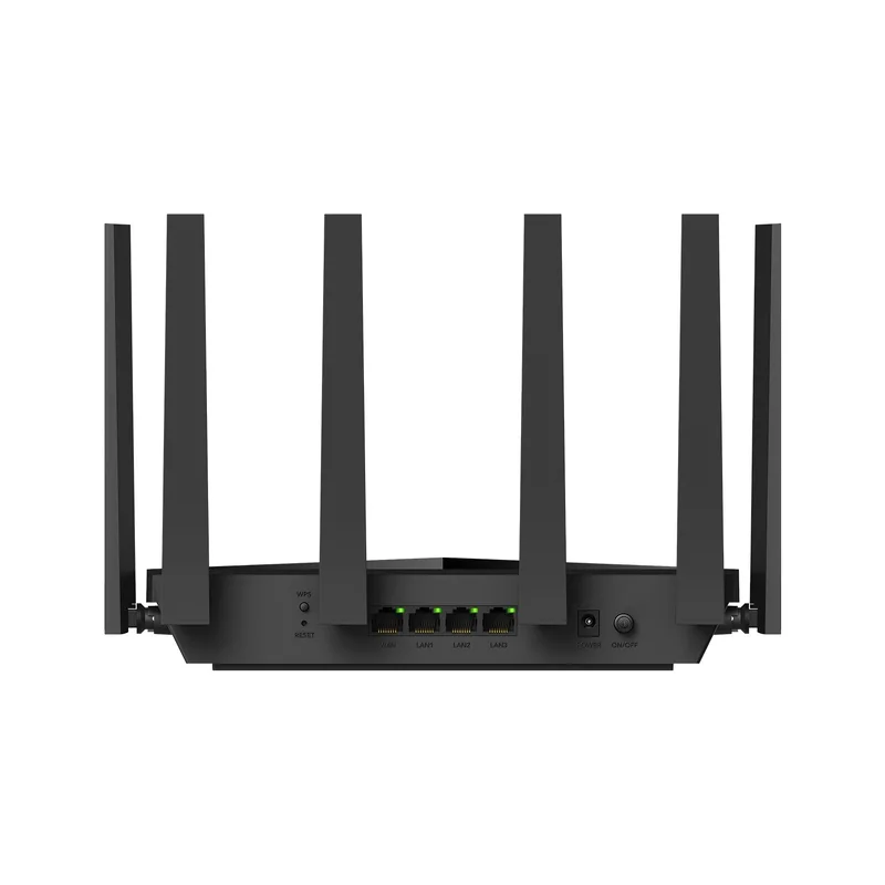 Cudy WR11000 wireless router 2.5 Gigabit Ethernet Tri-band (2.4 GHz / 5 GHz / 6 GHz) Black