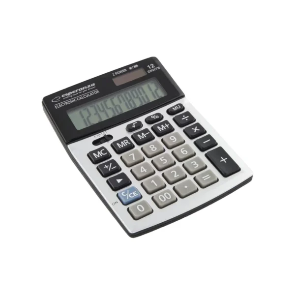 Esperanza ECL102 calculator Black, Silver