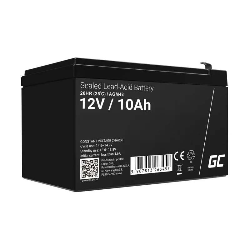 Green Cell AGM48 UPS battery Sealed Lead Acid (VRLA) 12 V 10 Ah