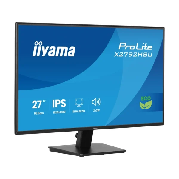 iiyama ProLite X2792HSU-B1 computer monitor 68.6 cm (27") 1920 x 1080 pixels Full HD LED Black