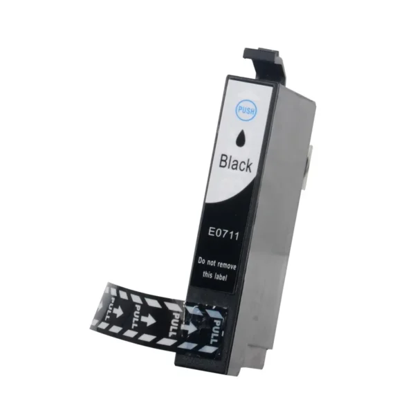 Ink cartridge Superbulk B-E711 (replacement Epson T0711; Supreme; 14 ml; black)
