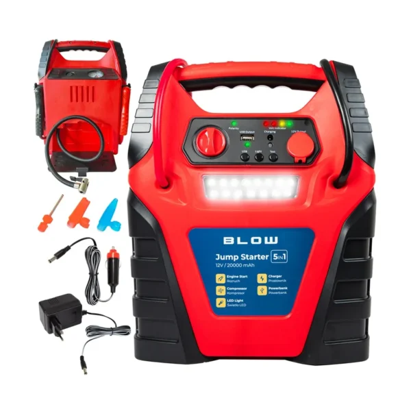 Jump Starter compressor rectifier 5in1"