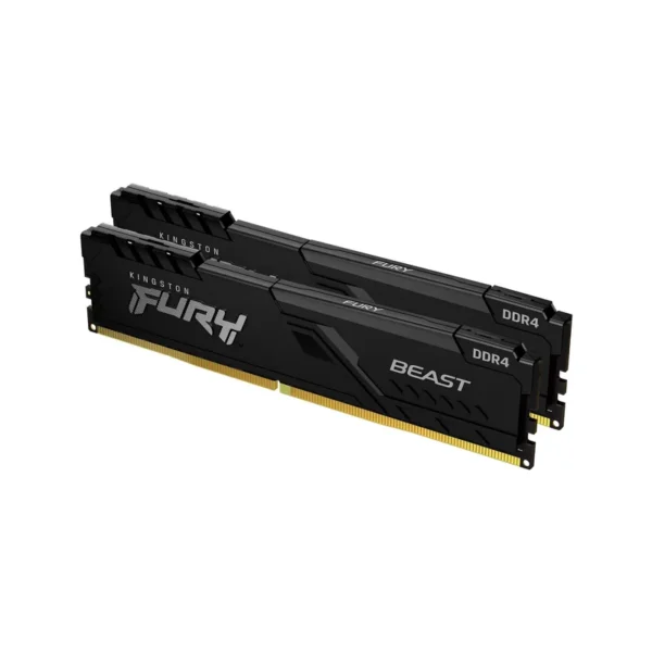 Kingston Technology FURY Beast 16GB 3200MT/s DDR4 CL16 DIMM (Kit of 2) Black
