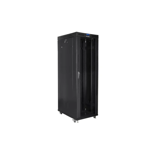 LANBERG FREE STANDING 19" RACK CABINET 42U 800x1000 BLACK GLASS DOOR