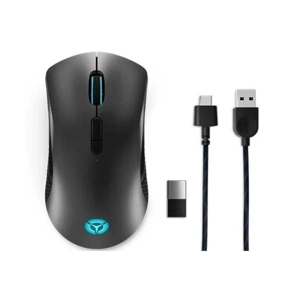Lenovo Legion M600 Wireless Gaming mouse Ambidextrous RF Wireless + Bluetooth + USB Type-A Optical 16000 DPI