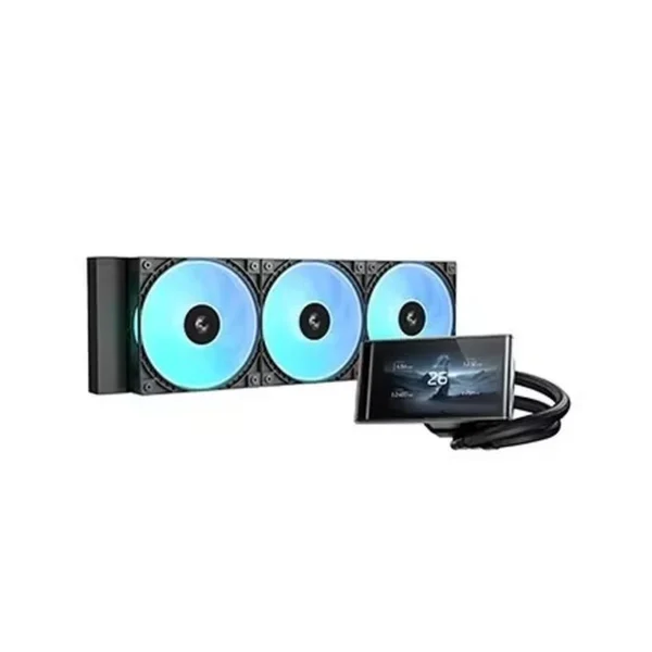 Liquid CPU Cooler DeepCool LT360 VISION ARGB, Black