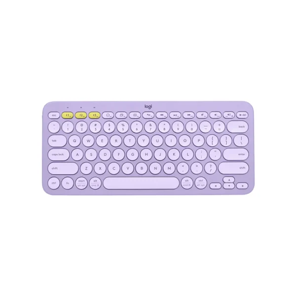 Logitech K380 Multi-Device Bluetooth Keyboard - Lavender Lemonade - English US (QWERTY) (920-011146)