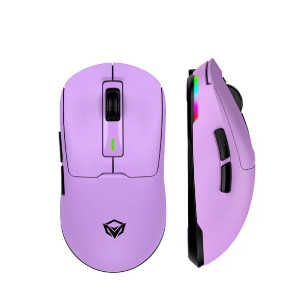 Meetion GW24 Purple Gaming Mouse