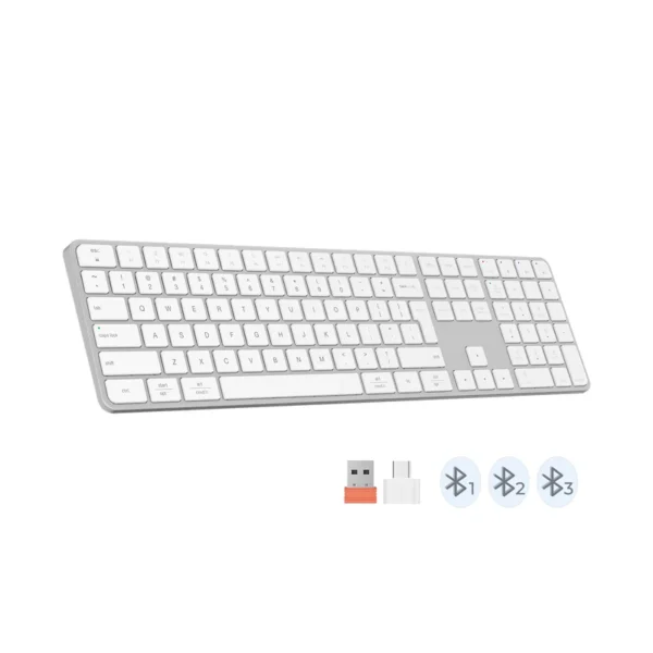 Meetion iKey K230 Office Keyboard | Sliver RUS