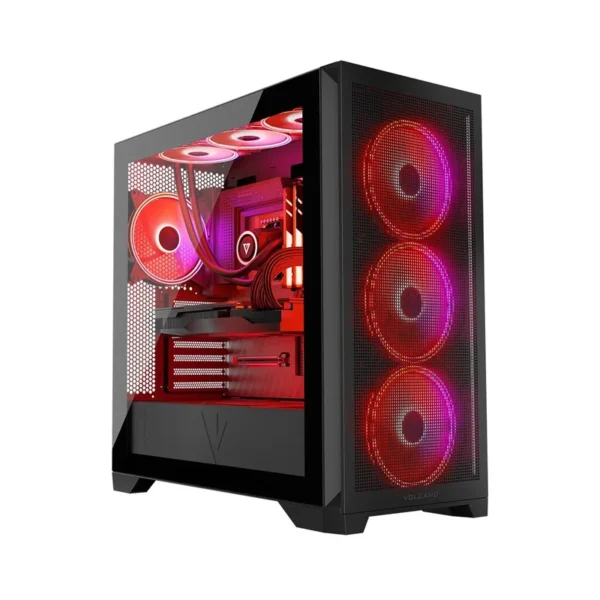 MODECOM Case VOLCANO EXPANSE S APEX ARGB MIDI Black