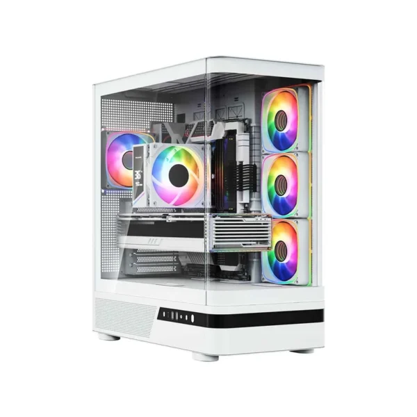 MODECOM Volcano Volcano AQ100 ARGB Midi White