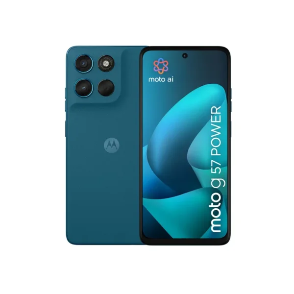 Motorola moto g57 power 17.1 cm (6.72") Dual SIM Android 16.0 5G USB Type-C 12 GB 256 GB 7000 mAh Blue