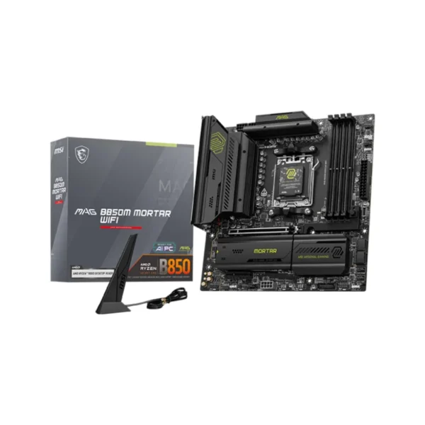 MSI MAG B850M MORTAR WIFI motherboard AMD B850 Socket AM5 micro ATX