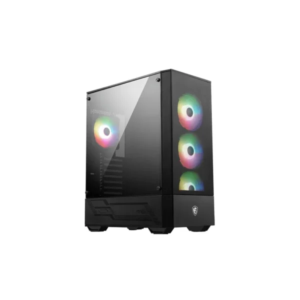 MSI MAG Forge 112R Midi Tower Black, Transparent
