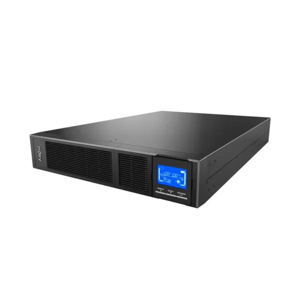 nJoy PWUP-OL300BA-AZ01B Balder 3000 UPS | 3KVA / 3KW, on-line, rack 2U/tower, LCD display, 6x 12V 9A battery, 8x IEC C13, USB auto shutdown, 630 x 438 x 88mm, 27.5kg