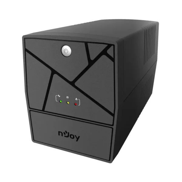 nJoy UPLI-LI150KU-CG01B Keen 1500 USB UPS | 1.5KVA / 900W, line-interactive, tower, 2x 12V 9A battery, 4x Schuko, 2x RJ11/45 (in & out), USB auto shutdown, 298 x 148 x 178mm, 9.2kg