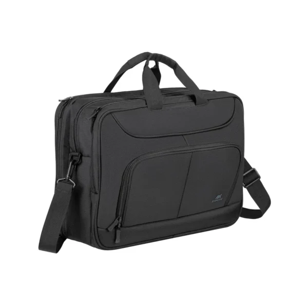 RivaCase 8432 Laptop Bag | Black, Tegel-ECO, Top loader, 15.6”