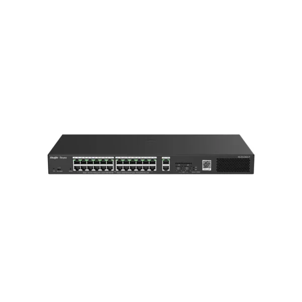 Ruijie Networks RG-ES228GS-P network switch Managed Gigabit Ethernet (10/100/1000) Power over Ethernet (PoE) Black