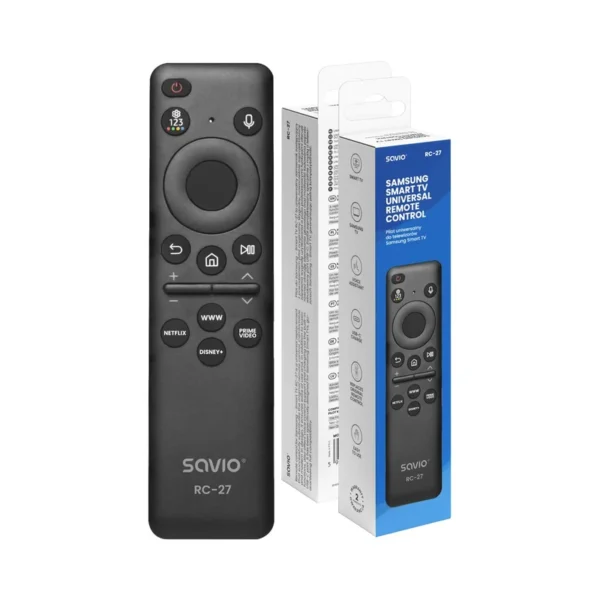 SAVIO RC-27 Universal/replacement remote control for SAMSUNG TV – SMART TV