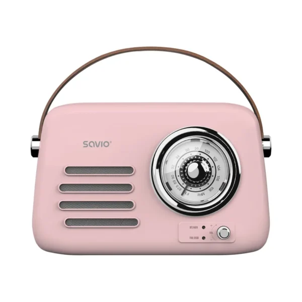 SAVIO RS-03 Portable radio, pink
