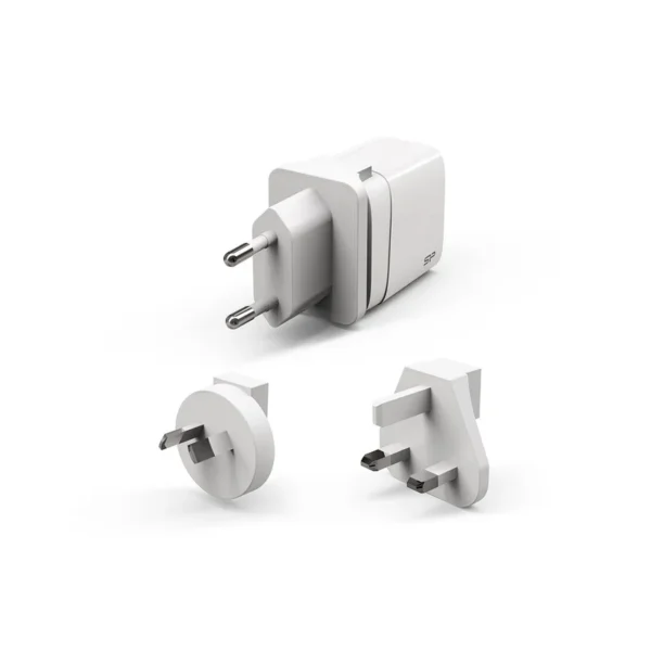 Silicon Power Boost Charger QM16 Universal White AC Fast charging Indoor